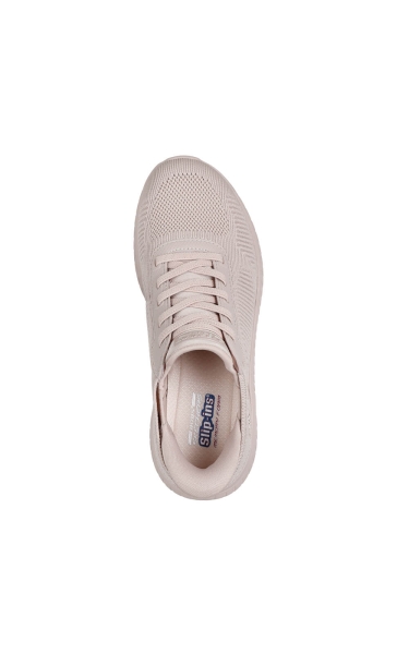 Pantofi Skechers dama Slip-Ins - Bobs Squad Chaos - Current Muse | Natural - Img 3