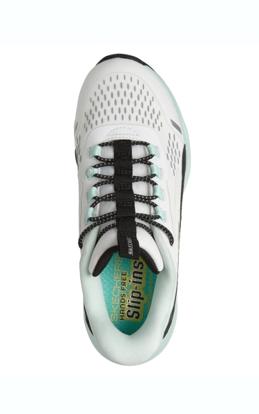 Pantofi Skechers dama Slip-Ins - Glide - Step Vista | White / Turquoise - Img 4