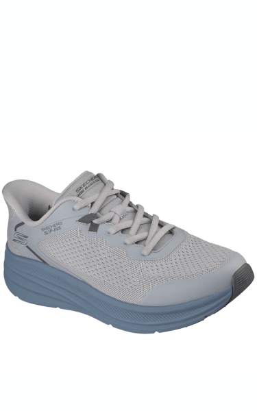 Pantofi Skechers Slip-Ins - Bobs Skillz | Gray / Blue - Img 3