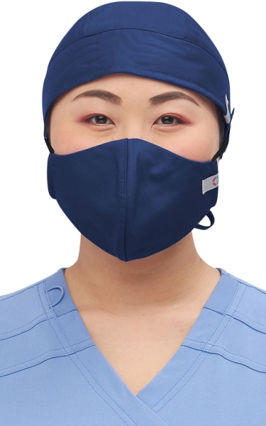 Set 5 Măști de Protecție Antimicrobiene Reutilizabile - Navy | Cherokee - Img 4