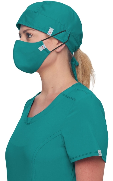 Set 5 Măști de Protecție Antimicrobiene Reutilizabile - Teal | Cherokee - Img 2
