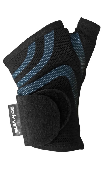 Stabilizator pentru încheietura mâinii cu triplă compresie UPF 50+ - Bodywine | Navy - Img 2