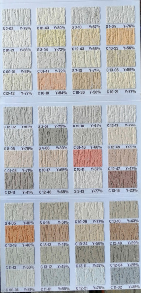Catalog culori Duraziv cu silicon
