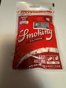 Set 25 pungi filtre regular Smoking 8mm
