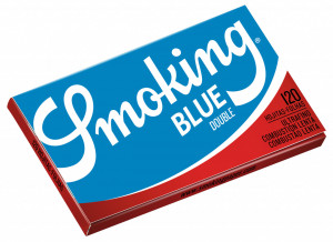 Set 25 buc Foite rulat regular Smoking Blue Double