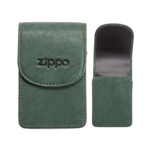 Tabachera Zippo din Piele (Port Pachet Tigari) - Img 2