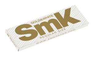 Set 50 pachete Foite rulat regular SMK Regular Gold White 60