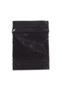 Pliculete din Plastic - ZipLock - 35x35mm - 100 buc. / set - Black - Black Leaf