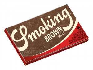 Set 25 pachete Foite rulat regular Smoking Brown Double