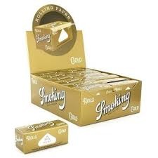 Set 24 pachete Foite rulat rola Smoking Rolls Gold