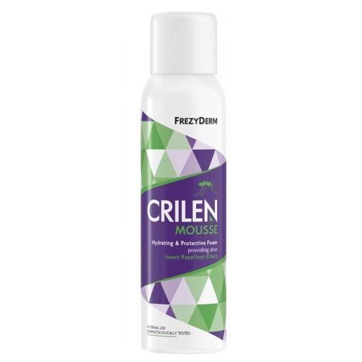 Spuma cu uleiuri esentiale impotriva intepaturilor insectelor, Crilen Mousse, 150 ml