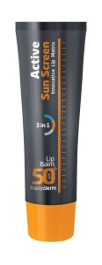 Balsam buze cu protectie solara, Active Sun Screen Lip Balm SPF50+, 15ml