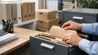 Cum organizezi arhivarea documentelor fizice