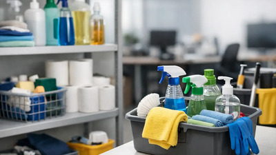 Cum organizezi consumabile curățenie firmă