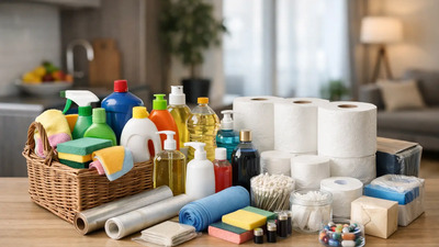 Exemplu listă consumabile pentru apartament