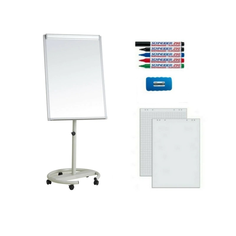 Flipchart, rezerva hartie si accesorii