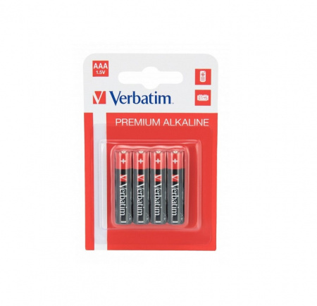 Baterii Verbatim AAA/R3, LR03, 4buc/set
