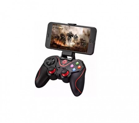 Controller Joystick V8 cu Bluetooth pentru telefoane iOS, Android, PC, PS4 si TV