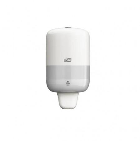 Dispenser dozator sapun lichid Tork, manual, 475 ml, Alb