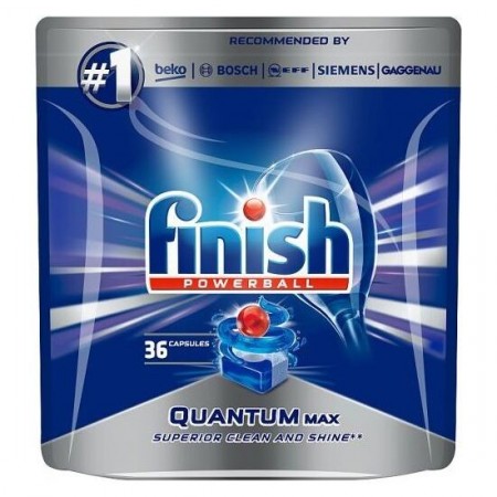 Finish Quantum Max Lemon, tablete pentru masina de spalat vase, 36 buc - Img 2
