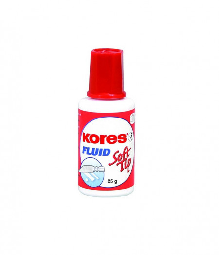 Fluid corector pe baza de solvent cu burete Kores 25ml