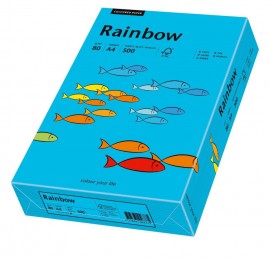 Hartie color A4 Rainbow 80g/mp 500coli/top culori intense