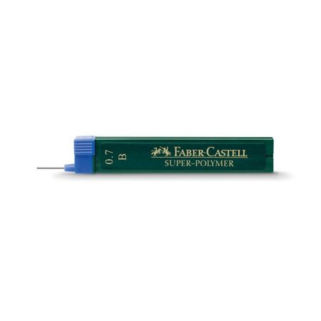 Mine Creion 0.7 mm, 2B Super Polymer Faber-Castell - Img 2