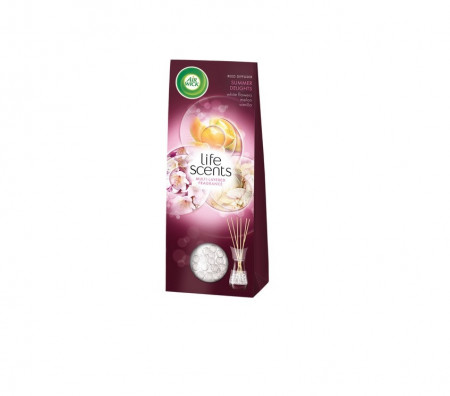 Odorizant camera, Air Wick Reed Diffuser Essential Oils Frezie si Iasomie, 25ml - Img 5