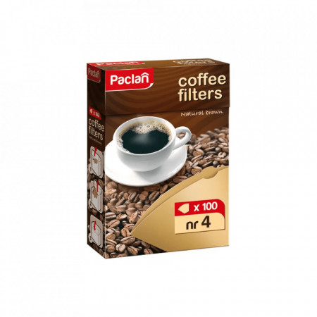 Rezerve Filtru Cafea PACLAN, Tip 4, 100 Buc/Set