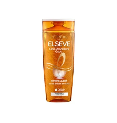 Sampon L'Oreal Paris Elseve Ulei Extraordinar pentru par normal spre uscat, 250 ml