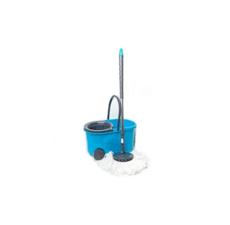 Set Curatenie Mop Rotativ Cu Roti 360, Zambak, 17 litri