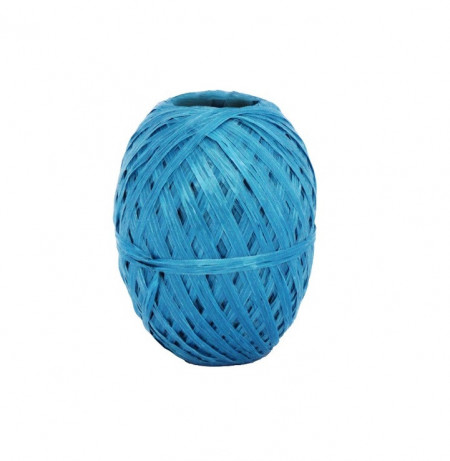 Sfoara tip banda rafie Ghem PP, 200 g, albastru