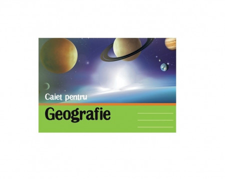 Caiet geografie A4 Ecada 24 file