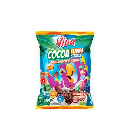 Cereale cacao Viva Cocoa Flakes 250 g