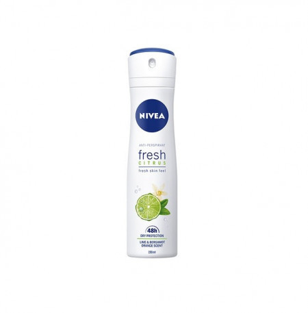Deodorant Antiperspirant Nivea Invisible for Black &amp; White Silky Smooth, 150 ml - Img 2
