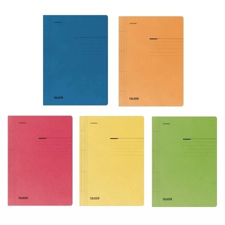 Dosar carton color cu sina, 250 g/mp, FALKEN