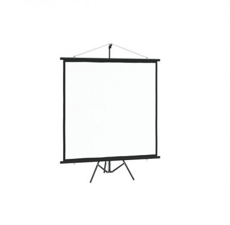 Ecran de proiecție cu trepied 155 x 150 cm