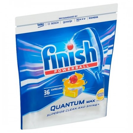 Finish Quantum Max Lemon, tablete pentru masina de spalat vase, 36 buc