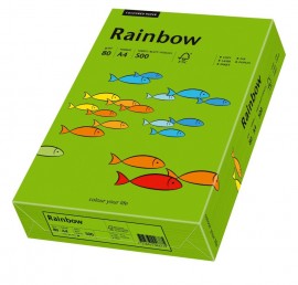 Hartie color A4 Rainbow 80g/mp 500coli/top culori intense - Img 2