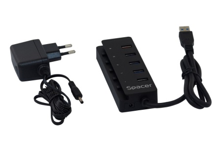 HUB extern SPACER, USB 3.0 x 4, Port USB Quick Charge - Img 3