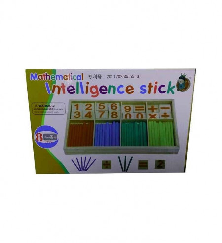 Joc Operatii Matematice, Betisoare Si Cifre - Intelligence Stick 72 Buc/Set, CNX - Img 2