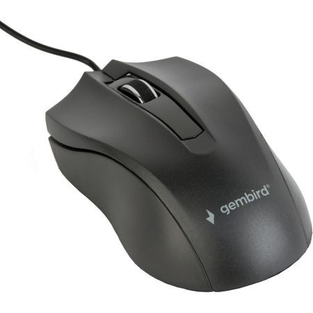 Mouse Optic Gembird 1000 Dpi, Usb, MUS-3B-01, Negru