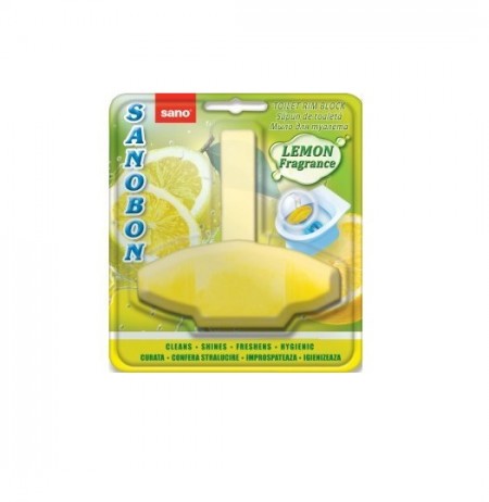 Odorizant WC solid Sano Bon Lemon 4in1 55g