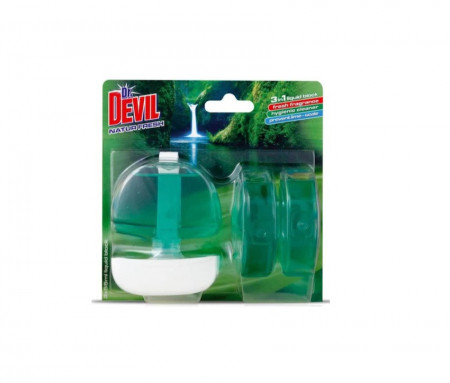 Odorizante WC DR. DEVIL 3 in 1 Natur Fresh 3 x 55ml, 3 Buc/Set
