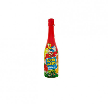 Sampanie pentru copii Robby Bubble cu aroma de Capsuni, 750 ml