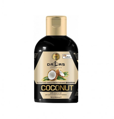 Sampon Nutritiv cu Ulei de Cocos, Dallas Coconut, 1000 ml