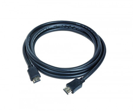 Cablu HDMI to HDMI, GEMBIRD conectori auriti, rezolutie maxima 4K (3840 x 2160) la 60 Hz, lungime 4.5 m