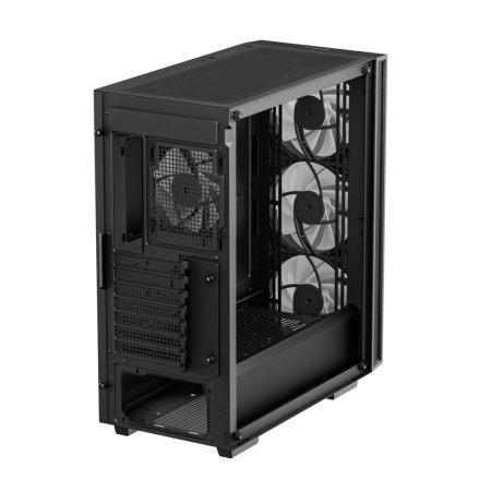 Carcasa Gaming Deepcool Matrexx 55 cu 4 coolere RGB, Middle Tower USB3.0, Sticla securizata, Led Strip - Img 4