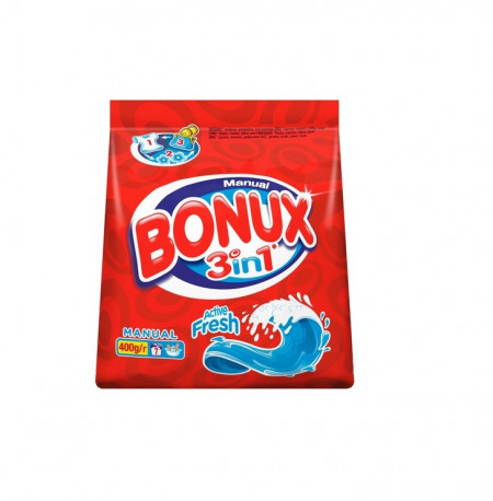 Detergent manual rufe Bonux 3 in 1 Ice Fresh 400 g