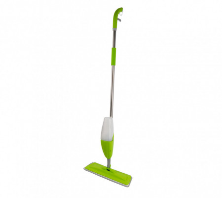 Mop plat microfibra cu coada si sistem de pulverizare, 41 x10 cm - Img 6